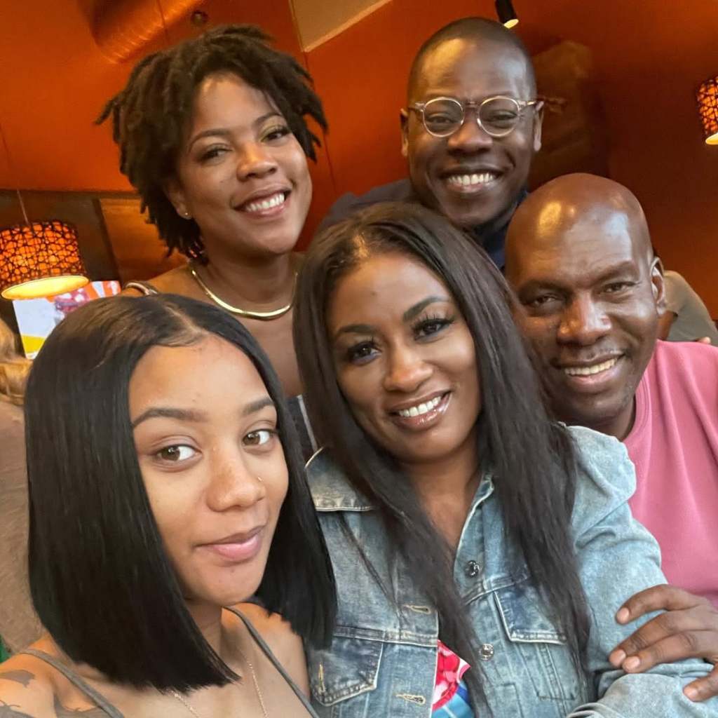 Diamond Tankard and her family 