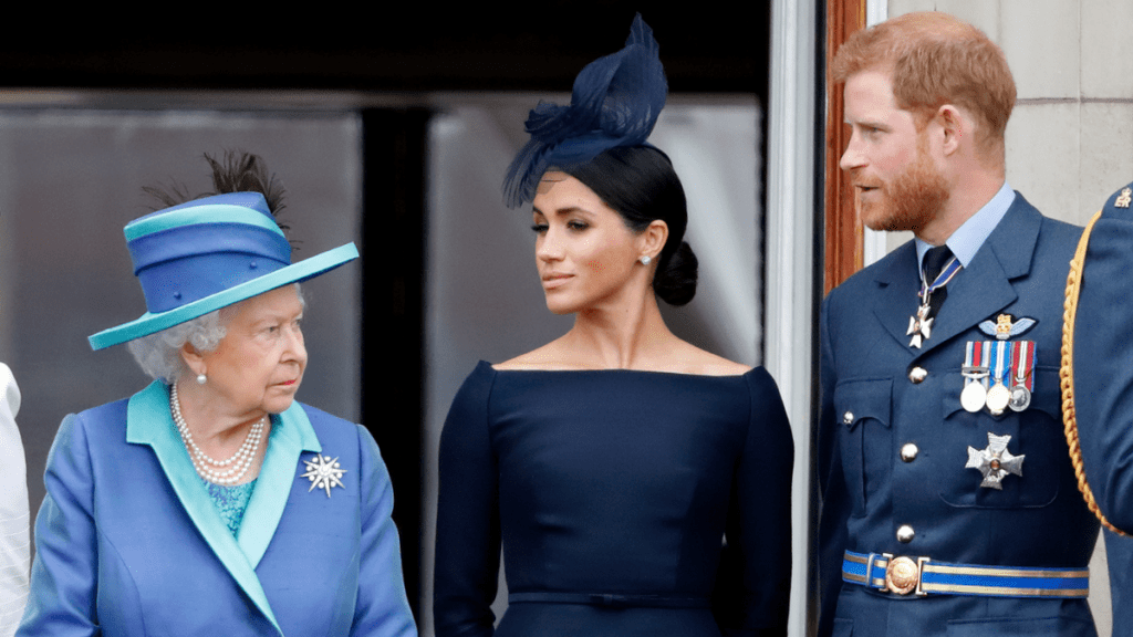 Prince Harry Meghan Markle Queen Elizabeth royal exit