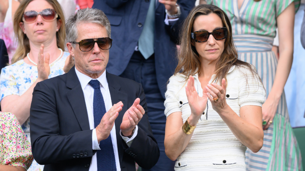 Hugh Grant Wimbledon banned napping