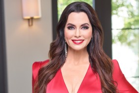 D'Andra Simmons in a red dress for Real Housewives of Dallas Season 3