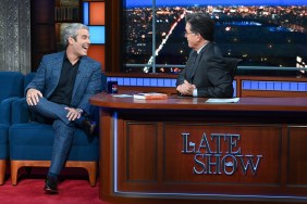 Andy Cohen on The Late Show with Stephen Colbert
