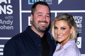 Gina Kirschenheiter’s and Travis Mullen backstage at Watch What Happens Live