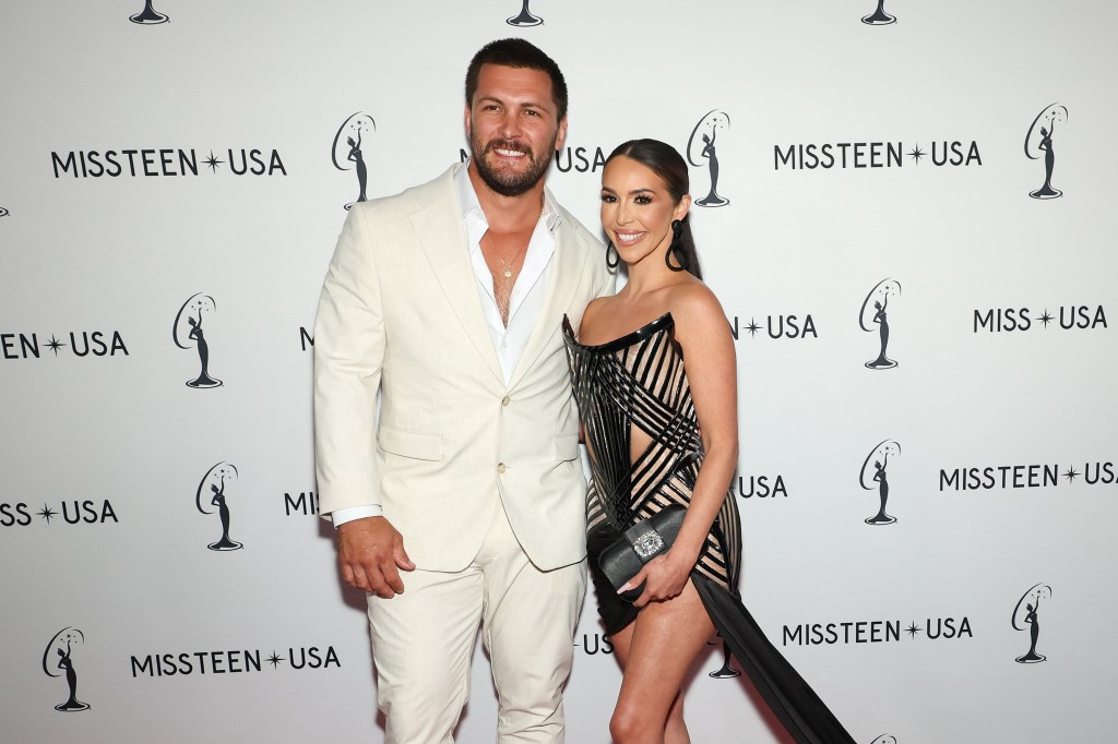Brock Davies and Scheana Shay