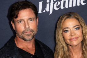 Denise Richards with her estranged husband