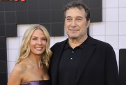 Christine Blackman and Stephen Blackman at the premiere of Netflix's The Umbrella Academy