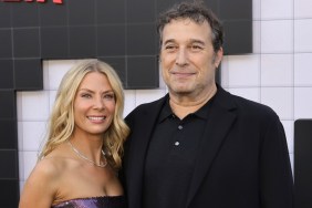 Christine Blackman and Stephen Blackman at the premiere of Netflix's The Umbrella Academy