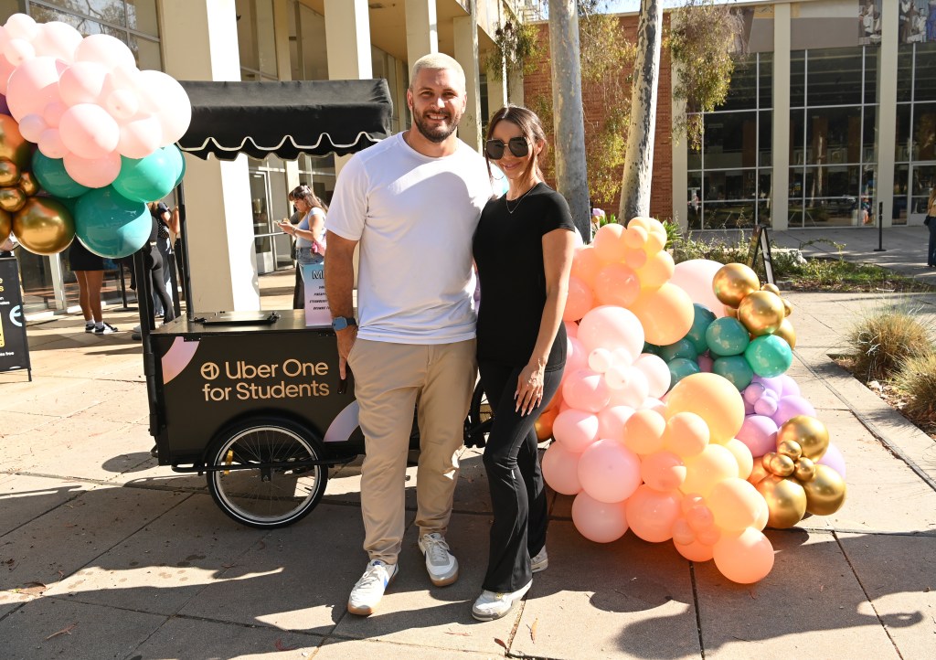 Brock Davies and Scheana Shay