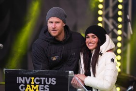 The Duke and Duchess of Sussex attending the Whistler Welcome Celebration at the 2025 Invictus Games in Whistler, Canada. Picture date: Monday February 10, 2025.