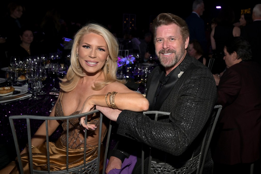 Gretchen Rossi with her partner Slade