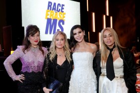 Jennifer Tilly, Kathy Hilton, Heather Dubrow, and Faye Resnick attend the 32nd Annual Race To Erase MS Gala at Fairmont Century Plaza