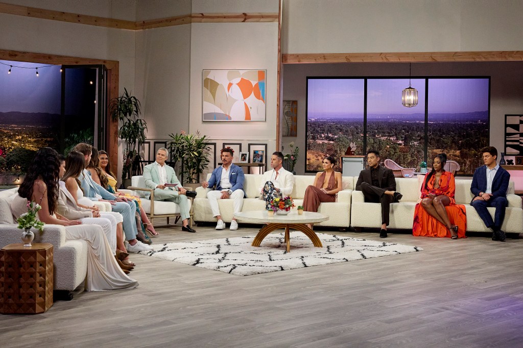 Andy Cohen hosting The Valley Season 2 reunion