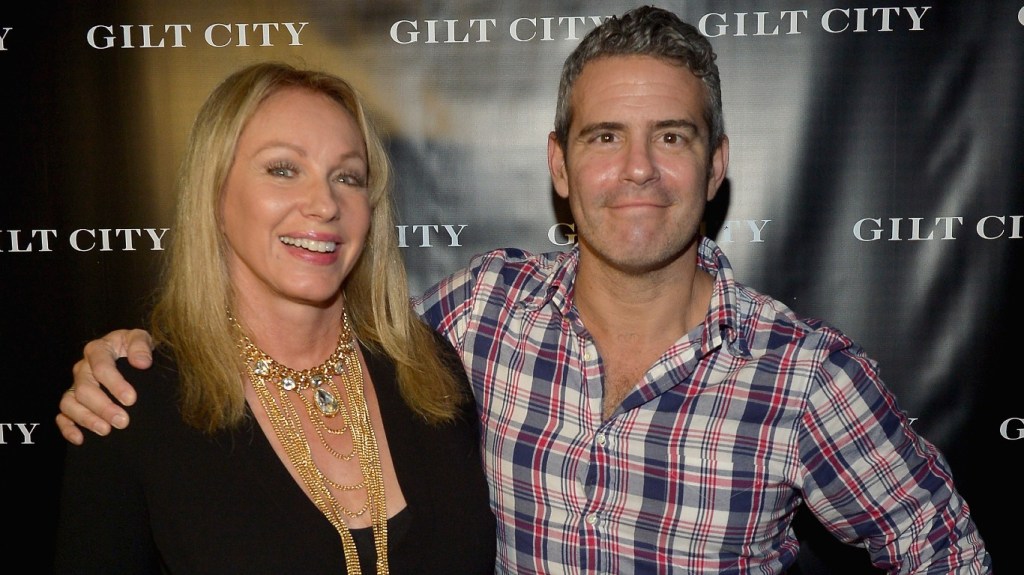 Lea Black and Andy Cohen