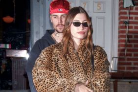 Justin Bieber Cozies up With Wife Hailey Bieber