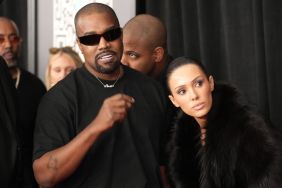 Kanye West and Bianca Censori attend the 67th GRAMMY Awards at Crypto.com Arena on February 02, 2025 in Los Angeles, California