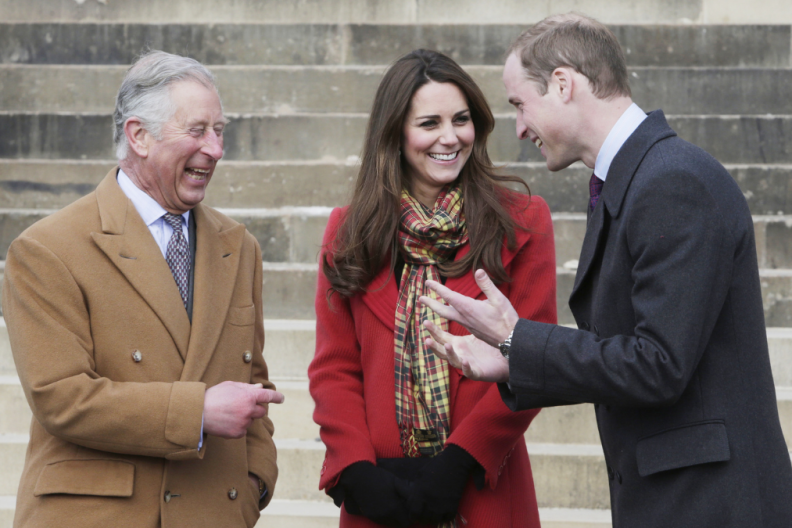 King Charles Prince William Kate Middleton