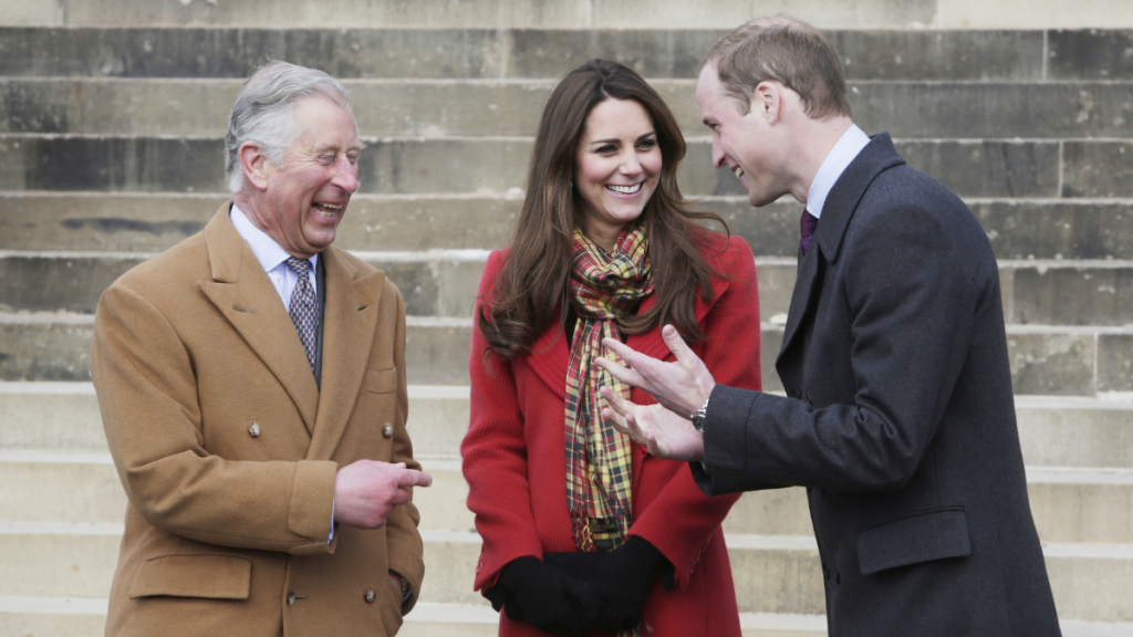 King Charles Prince William Kate Middleton