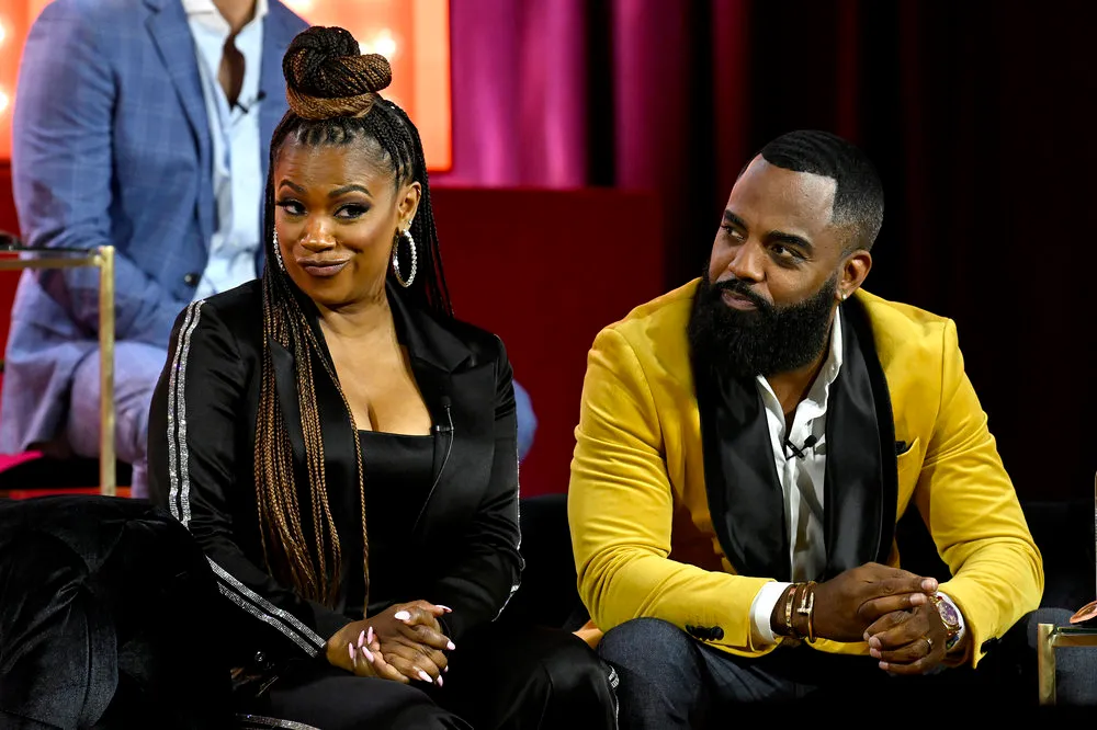 Kandi Burruss and Todd Tucker at BravoCon 2022