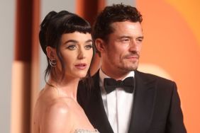 Katy Perry, Orlando Bloom at the 2025 Vanity Fair Oscar Party Hosted By Radhika Jones held at Wallis Annenberg Center for the Performing Arts on March 02, 2025 in Beverly Hills, California.