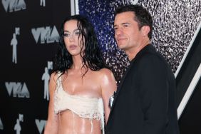 Katy Perry and Orlando Bloom at the 2024 MTV Video Music Awards held at UBS Arena on September 11, 2024 in Elmont, New York.