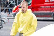 Justin Bieber is seen in Union Square on January 29, 2025 in New York City.