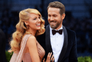 Actors Blake Lively (L) and Ryan Reynolds attend the "Charles James: Beyond Fashion" Costume Institute Gala at the Metropolitan Museum of Art on May 5, 2014 in New York City.