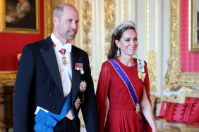 Prince William, Prince of Wales and Catherine, Princess of Wales attend the State Banquet at Windsor Castle on July 08, 2025 in Windsor, England. President Emmanuel Macron and Mrs Brigitte Macron visit the UK in the first visit State Visit made by France in 17 years. They are staying at Windsor Castle, hosted by King Charles III and Queen Camilla, and a banquet will be held there in their honour. The Macrons will visit Imperial College, and the President will address Parliament during his stay.