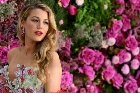US actor Blake Lively poses on the red carpet upon arrival to attend the UK gala screening for "It ends with us" at the Odeon Luxe in Leicester square, central London on August 8, 2024.