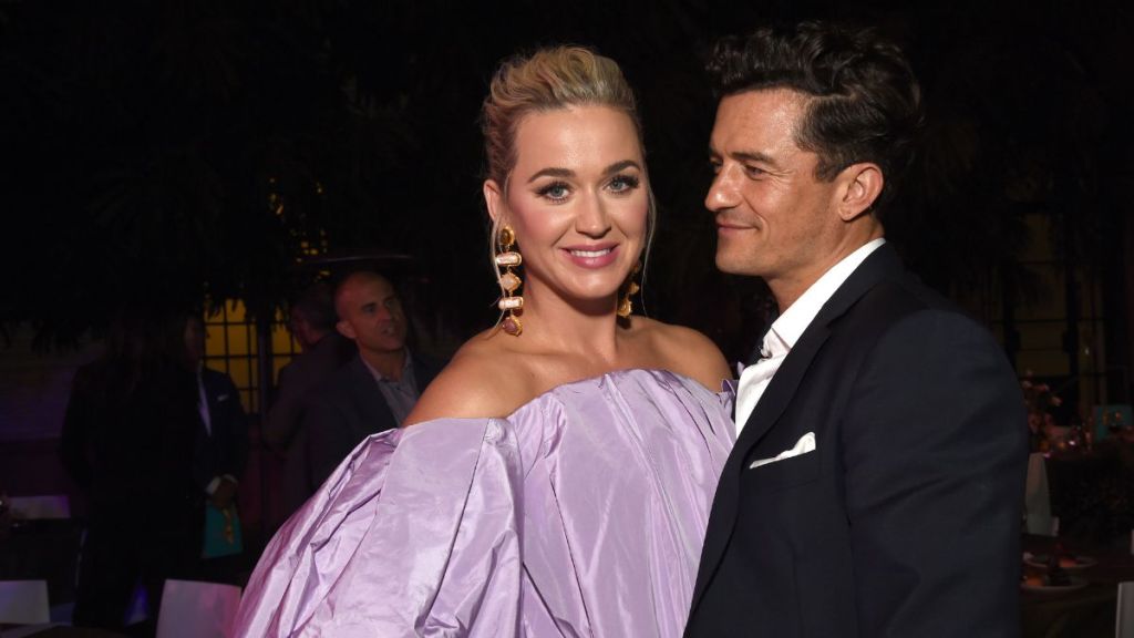 Katy Perry and Orlando Bloom attend Variety's Power of Women on September 30, 2021 in Los Angeles, California.
