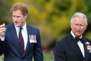 Prince Harry and Prince Charles, Prince of Wales attend the Gurkha 200 Pageant at the Royal Hospital Chelsea on June 9, 2015 in London, England.