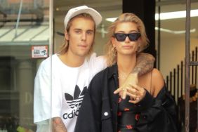 Justin Bieber and Hailey Baldwin are seen on July 27, 2018 in New York City.
