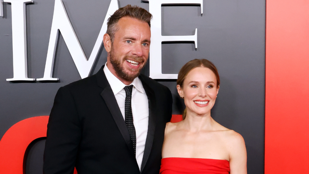Dax Shepard and Kristen Bell attend the 2025 Time100 Gala at Lincoln Center on April 24, 2025 in New York City.