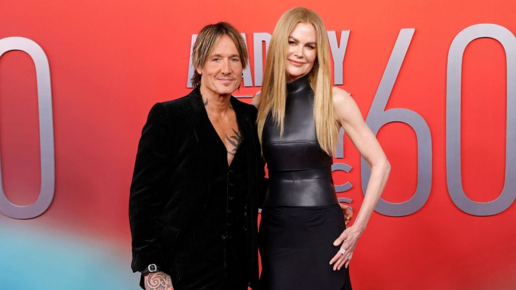 Keith Urban and Nicole Kidman attend the 2025 Academy of Country Music Awards at Omni Frisco Hotel at The Star on May 08, 2025 in Frisco, Texas.