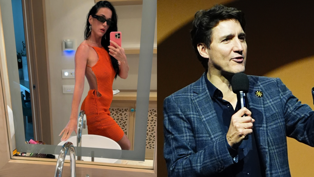Katy Perry, Prime Minister of Canada Justin Trudeau attending the Closing Ceremony of the 2025 Invictus Games, at the Rogers Arena in Vancouver, Canada. Picture date: Sunday February 16, 2025.