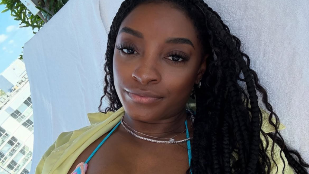 Simone Biles bikini photos