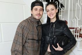 Brooklyn Beckham and Nicola Peltz attend the after-party for the Burberry Winter 2025 show during London Fashion Week at The Twenty Two on February 24, 2025 in London, England.