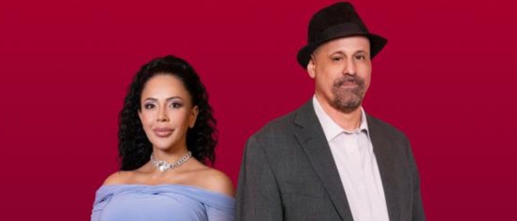 Gino Palazzolo and Jasmine Pineda
