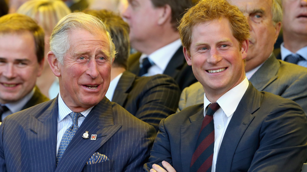 King Charles Prince Harry home