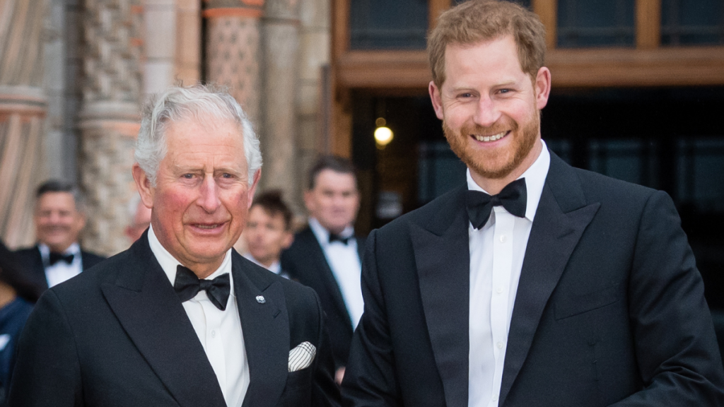 Prince Harry King Charles reunion