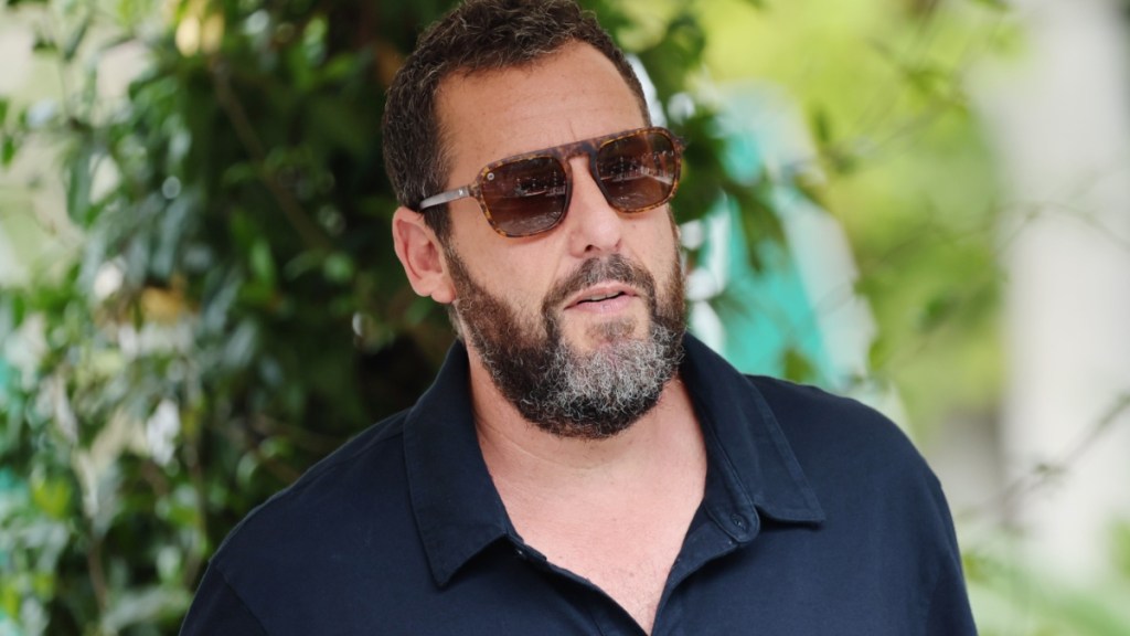Adam Sandler Dresses Up, Leaving His Basketball Shorts for Venice Film Festival