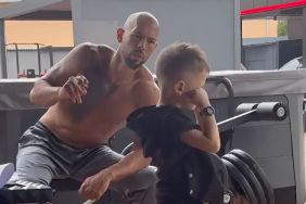 Andrew Tate Fans Call Him Out for Smoking Around His Young Son