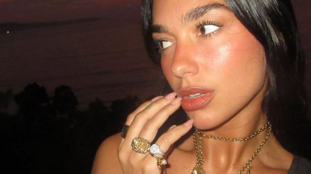 Dua Lipa's sexy backless dress takes over birthday photos on Instagram