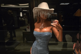 Brooks Nader Wears Nothing But Sheer Dress in New Photo
