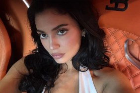 Kylie Jenner Makes a Simple Car Selfie Look Glam in Plunging Top