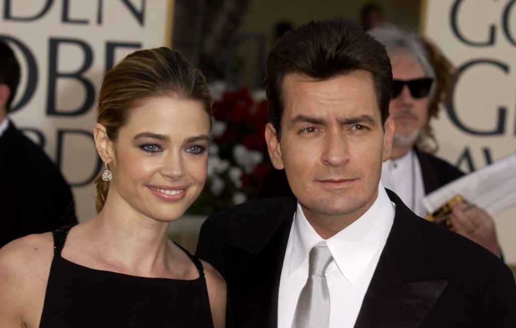 Denise Richards and Charlie Sheen