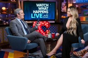 Andy Cohen and Kim Zolciak on Watch What Happens Live