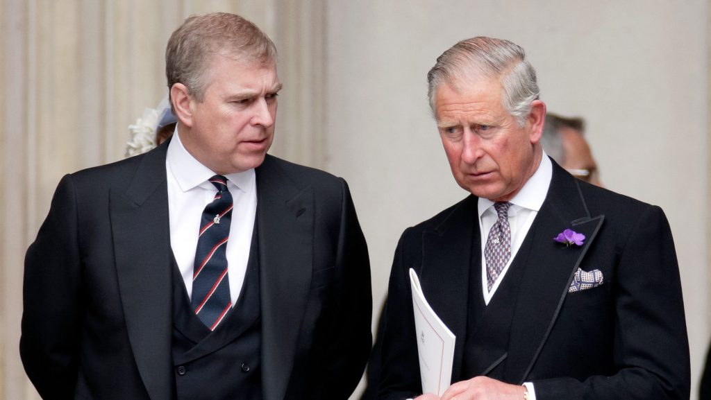 Prince Andrew and King Charles