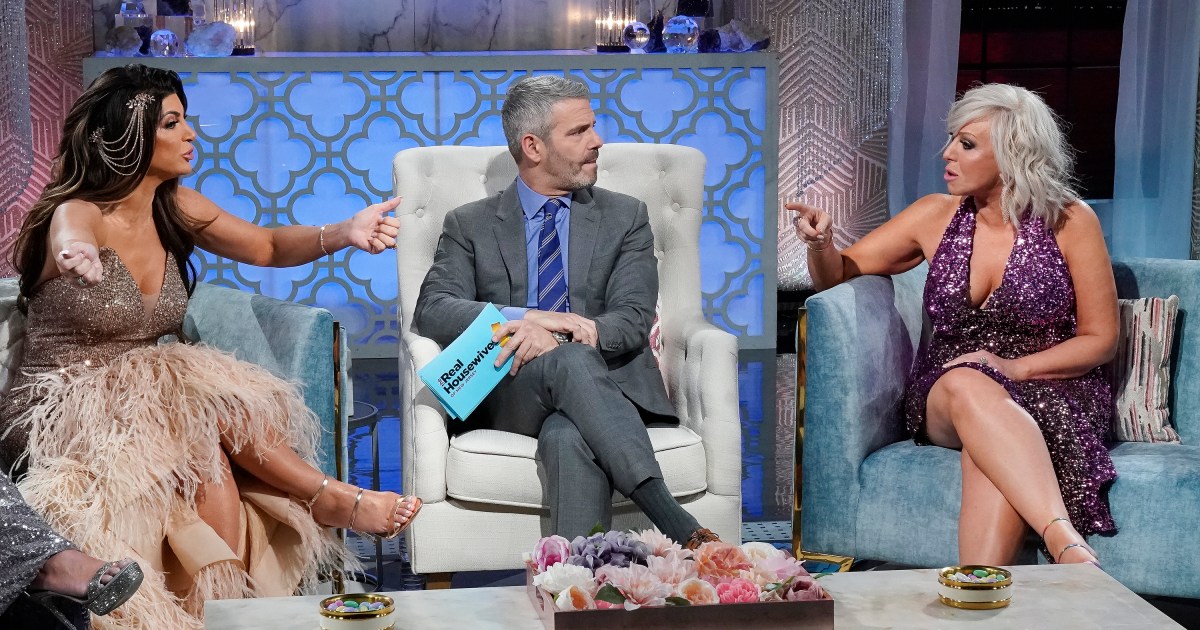 Andy Cohen at RHONJ reunion