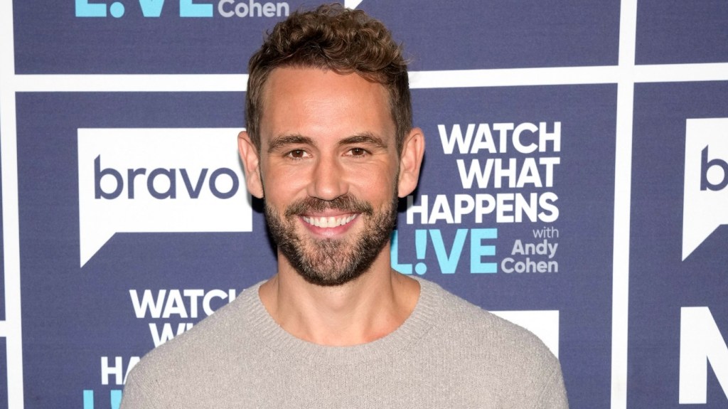 Nick Viall backstage at Watch What Happens Live