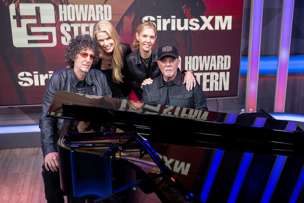 Howard Stern with Billy Joel 