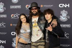 Jason Momoa with his kids